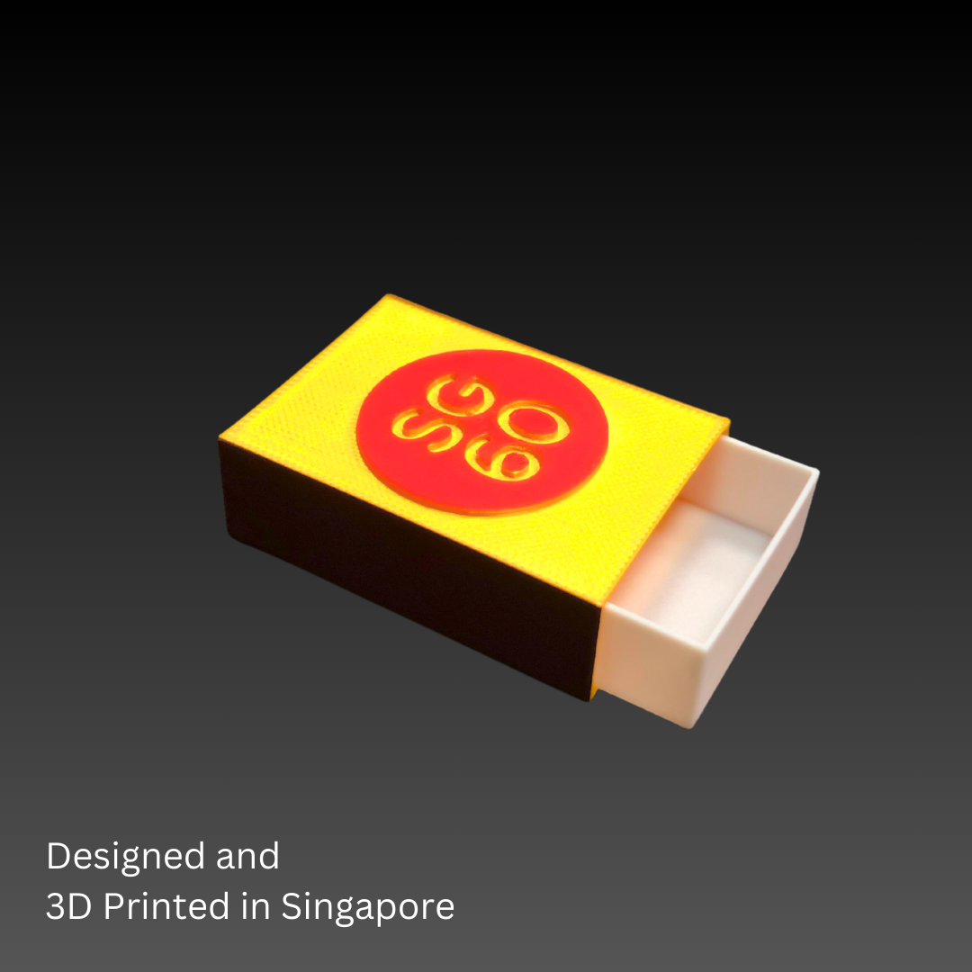 3D Printed Matchbox Art Decor