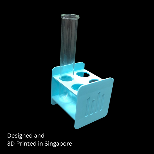 Stylized 3D Printed Test Tube Holder – Limited Edition
