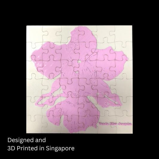 SG60 Vanda Miss Joaquim 3D Puzzle Art