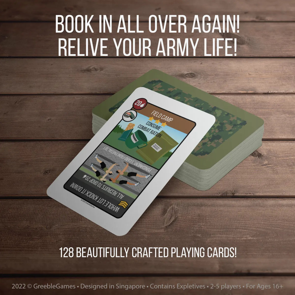 Keluar Baris Card Game